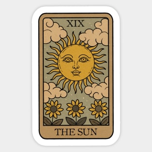 The Sun - Tarot Card Sticker